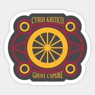 Cyrus Kriticos Ghost Capture Sticker